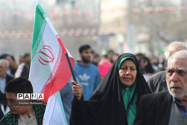 راهپیمایی ۲۲ بهمن در مشهد