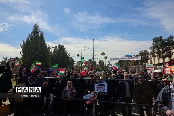 راهپیمایی 22 بهمن در شیراز