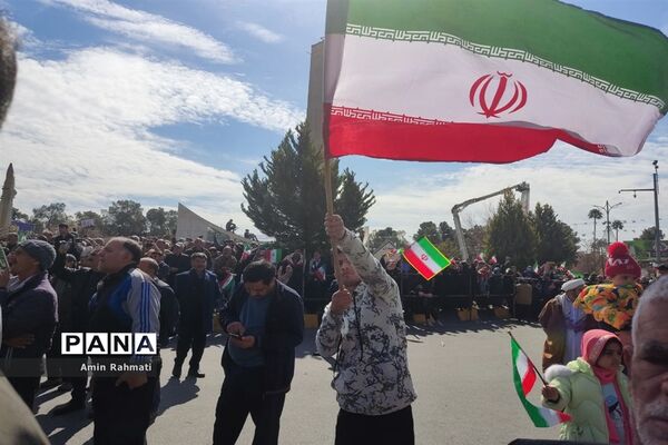 راهپیمایی 22 بهمن در شیراز
