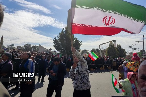 راهپیمایی 22 بهمن در شیراز