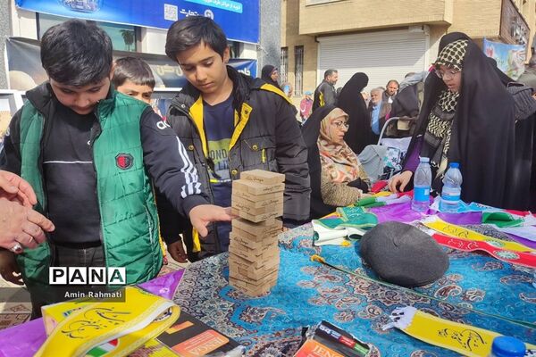 راهپیمایی 22 بهمن در شیراز