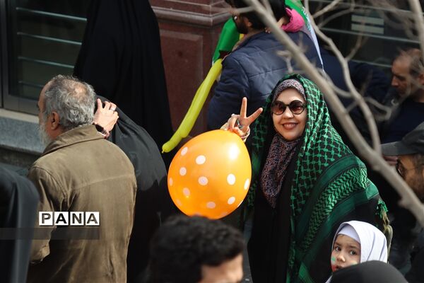 راهپیمایی 22 بهمن در مشهد