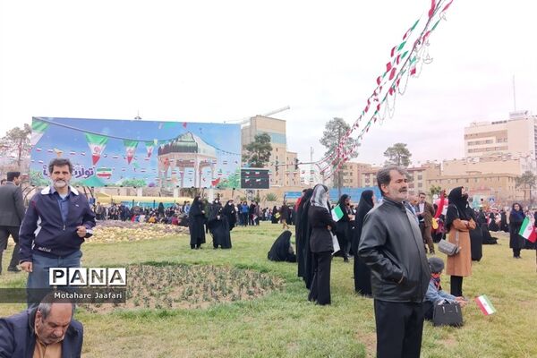 راهپیمایی 22 بهمن 1402 در شیراز