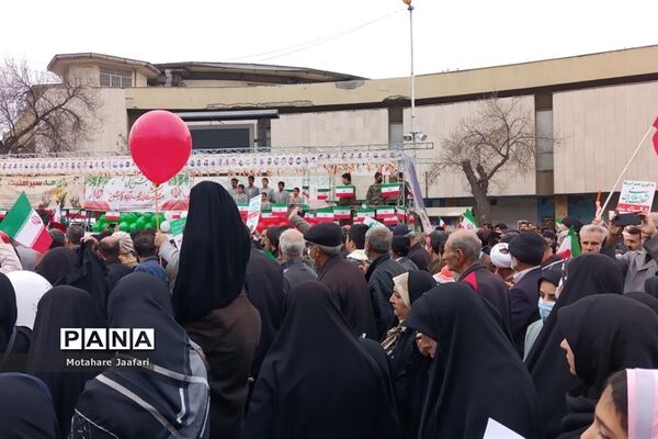راهپیمایی 22 بهمن 1402 در شیراز