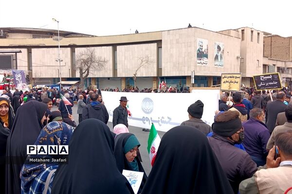 راهپیمایی 22 بهمن 1402 در شیراز