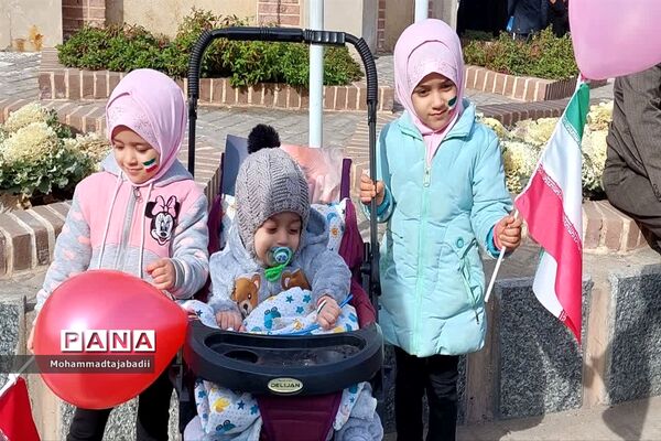 مراسم راهپیمایی یوم الله 22 بهمن در شهرستان سبزوار