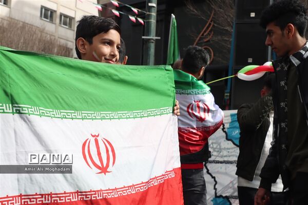 راهپیمایی 22 بهمن در مشهد