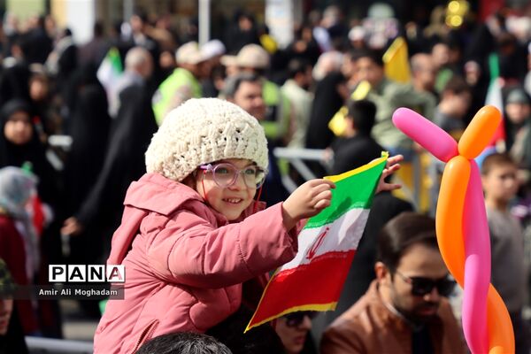 راهپیمایی 22 بهمن در مشهد
