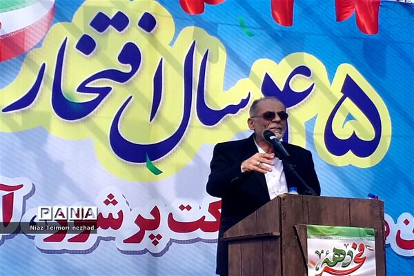 راهپیمایی ۲۲ بهمن در  قائمشهر