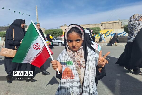 راهپیمایی ۲۲ بهمن در ایرانشهر