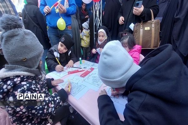 راهپیمایی یوم الله۲۲ بهمن در کرج