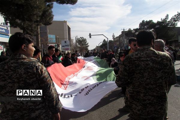 حضور پرشور مردم  تربت جام در راهپیمایی۲۲بهمن