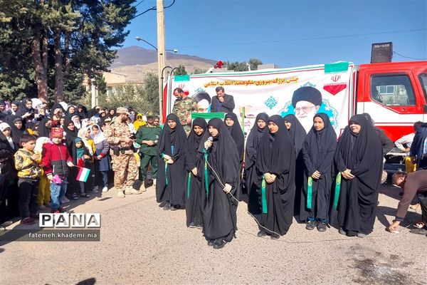 راهپیمایی 22 بهمن  در رودبار