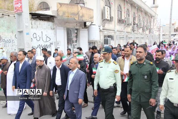 راهپیمایی ۲۲ بهمن  در عسلویه