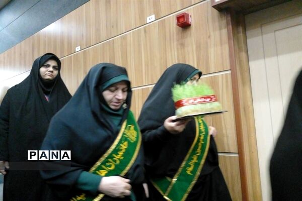 گرامیداشت چهلمین روز شهدای حادثه تروریستی کرمان در شهرستان قدس