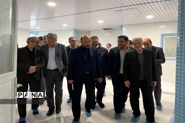 آئین افتتاح استخر مالک اشتر ناحیه یک مشهد