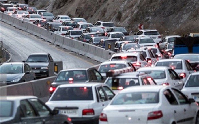 ترافیک نیمه سنگین  در محورهای مواصلاتی تهران