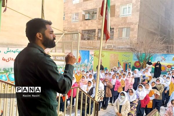 جشن میلاد امام‌حسین(ع) در دبستان سارا شهرستان ملارد