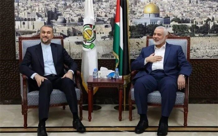 امیرعبداللهیان با اسماعیل هنیه دیدار کرد