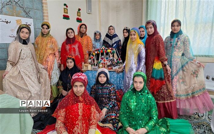 برگزاری جشنواره اقوام، فرهنگ و غذاهای محلی در دبیرستان شاهد حاج جعفر دالکی
