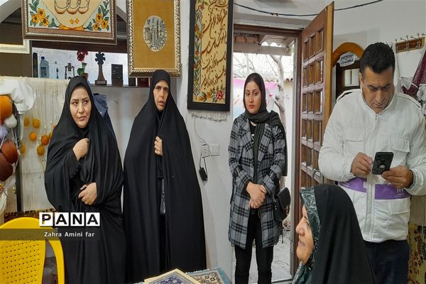 ما پشتیبان مشاغل بانوان شهرستان نور هستیم