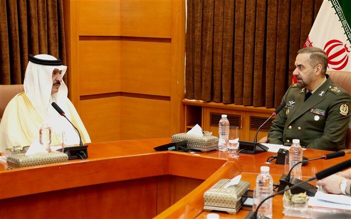 دیدار سفیر پادشاهی عربستان با وزیر دفاع در تهران