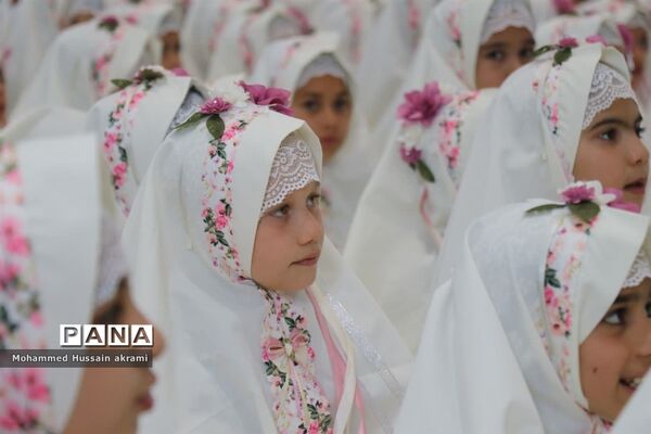 آیین جشن تکلیف دختران پایه سوم ابرکوه