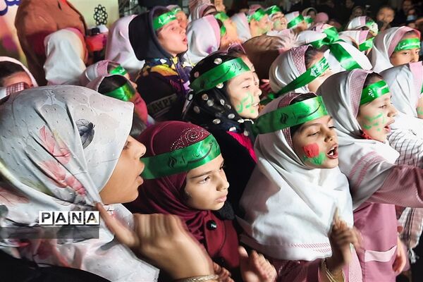 ایستگاه صلواتی هیات دانش‌آموزی یاوران مهدی در شهرستان ساوه