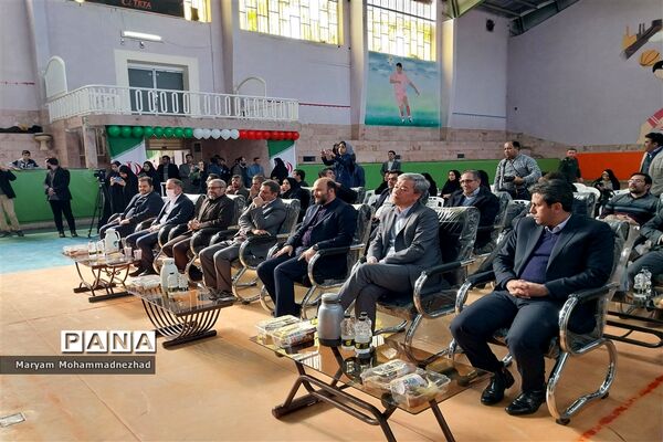 آیین افتتاح استخر مالک اشتر آموزش و پرورش ناحیه یک مشهد