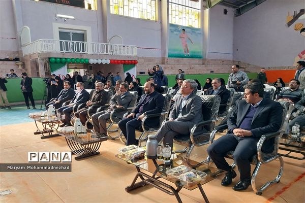 آیین افتتاح استخر مالک اشتر آموزش و پرورش ناحیه یک مشهد