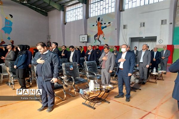 آیین افتتاح استخر مالک اشتر آموزش و پرورش ناحیه یک مشهد