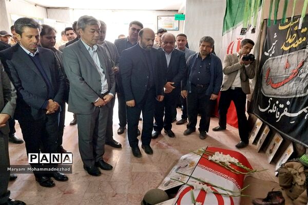 آیین افتتاح استخر مالک اشتر آموزش و پرورش ناحیه یک مشهد