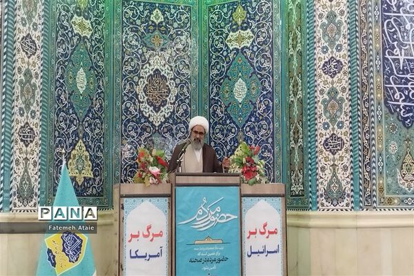 اقامه نماز‌جمعه شهرستان ملارد در مسجد خاتم‌الانبیا