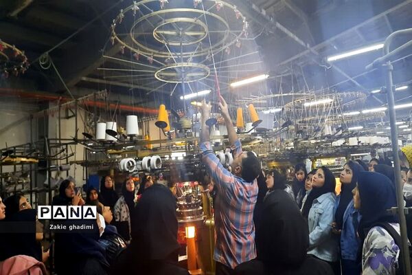 اردوی آموزشی زیارتی تفریحی راهیان پیشرفت هنرستان کوشش در مشهد