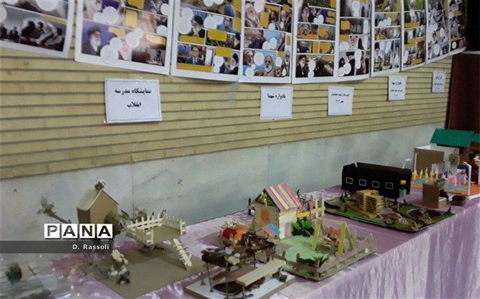 نمایشگاه کارآفرینی و دست‌سازه‌های دانش‌آموزی در اسدآباد افتتاح شد