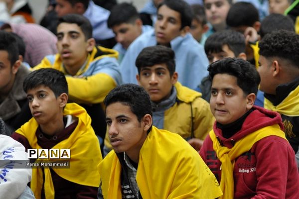 افتتاحیه اردوی زیارت اولی‌های سراسر کشور در مشهد