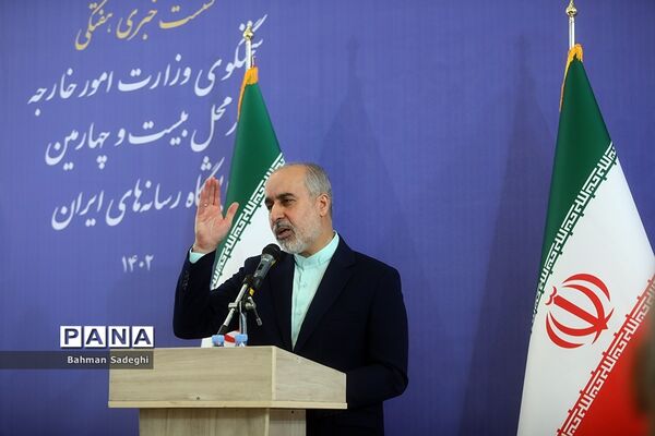 نشست سخنگوی وزارت امور خارجه در بیست و چهارمین نمایشگاه رسانه‌های ایران
