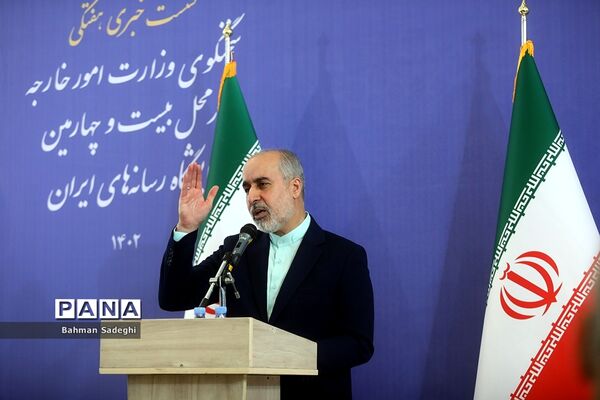 نشست سخنگوی وزارت امور خارجه در بیست و چهارمین نمایشگاه رسانه‌های ایران