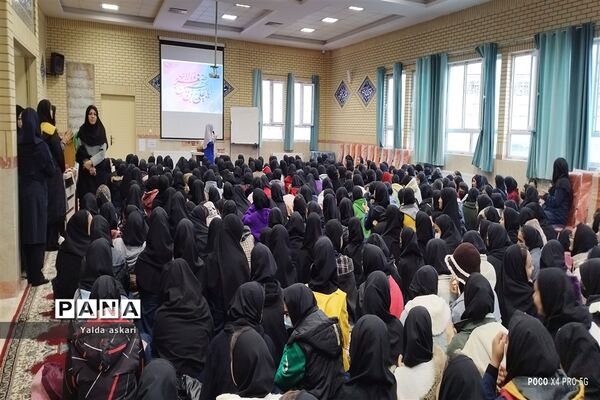 جشن سه‌شنبه های مهدوی و میلاد امام جواد علیه السلام  در مدرسه‌ منتصرین شاهد