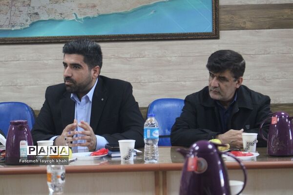نشست آسیب شناسایی فعالیت‌های پرورشی (میز خدمت) آموزش و پرورش استان بوشهر