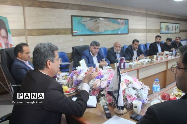 نشست آسیب شناسایی فعالیت‌های پرورشی (میز خدمت) آموزش و پرورش استان بوشهر