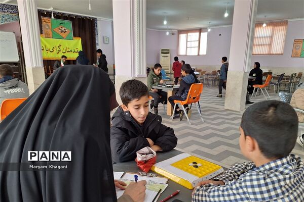 المپیاد بازی‌های فکری رویش دانش‌آموزان پسر دبستانی ناحیه 3 شیراز