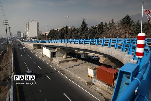 آیین بهره برداری از اولین پل مجهز به سیستم مکانیزه برف زدایی