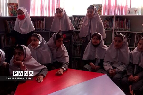بازدید دانش‌آموزان دبستان بهرامی۲ از کتابخانه جدّا کهریزک