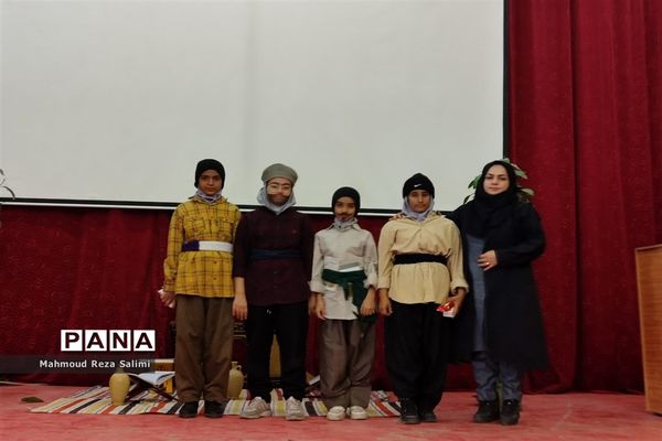 حضور پرشور دانش‌آموزان مدارس شهرستان بیضاء در سومین جشنواره ملی تئاتر درسی