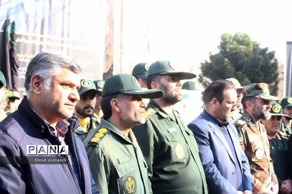 مراسم تشییع استاندار آذربایجان شرقی