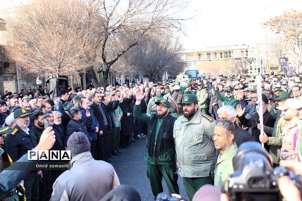 مراسم تشییع استاندار آذربایجان شرقی