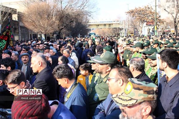 مراسم تشییع استاندار آذربایجان شرقی