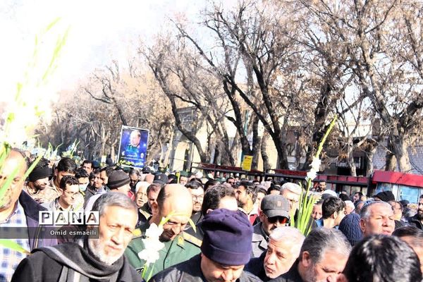 مراسم تشییع استاندار آذربایجان شرقی