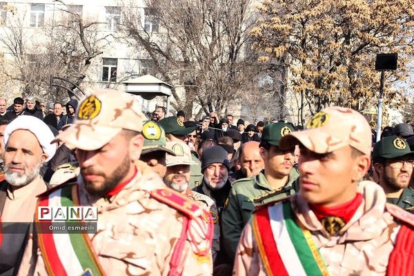 مراسم تشییع استاندار آذربایجان شرقی